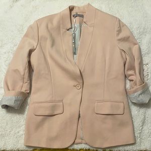 NWT olivia moon blush blazer